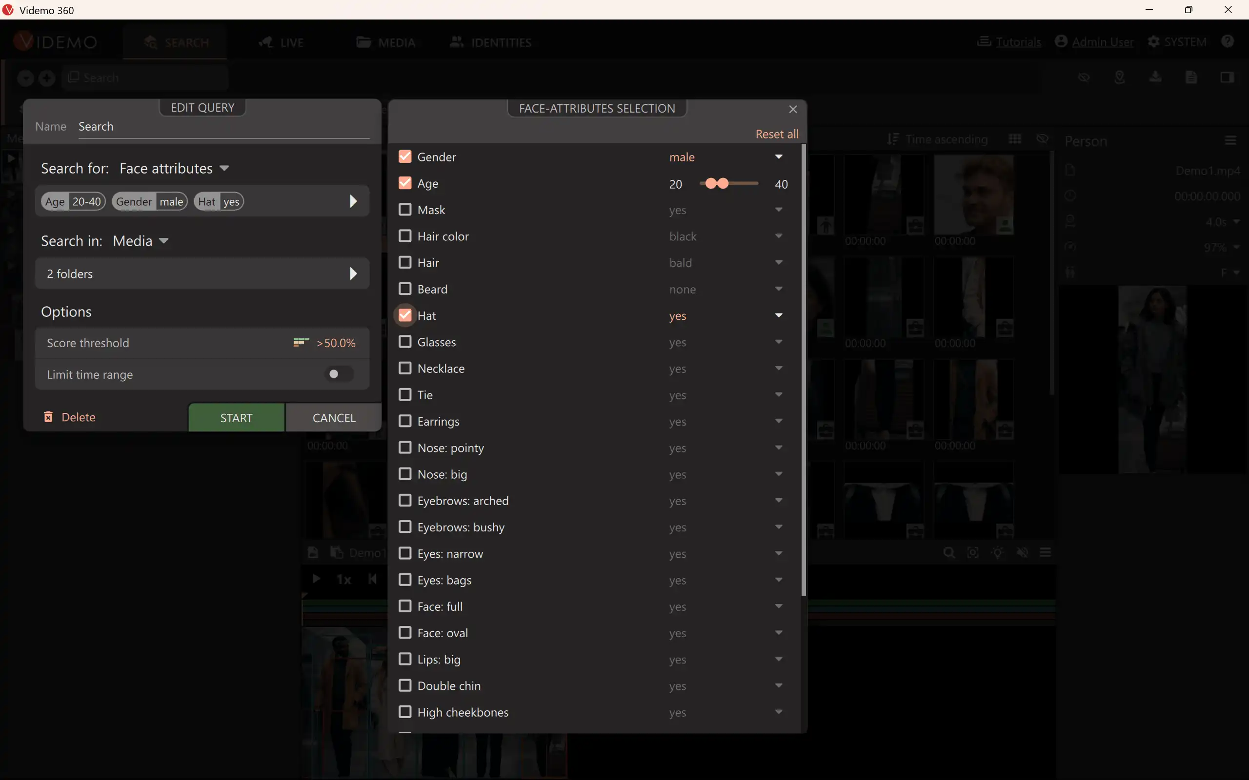 Videmo 360 - Retrospective Video Analysis - Screenshot 2